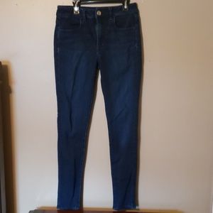 Hi-rise jeggings jeans